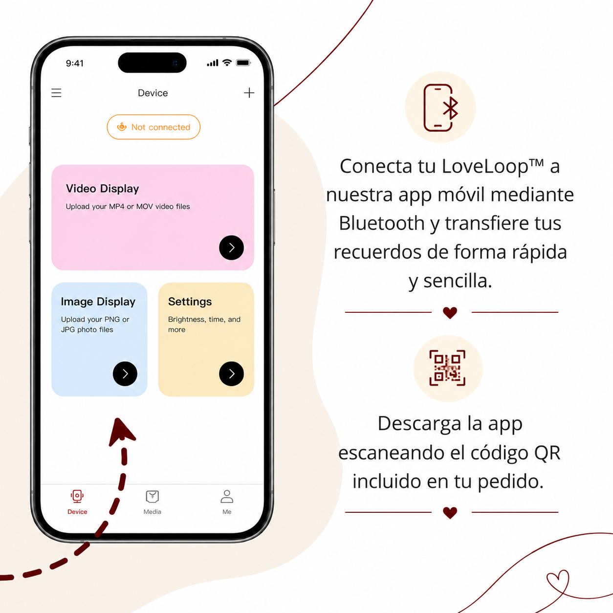 LoveLoop™ — El primer recuerdo de tu bebé