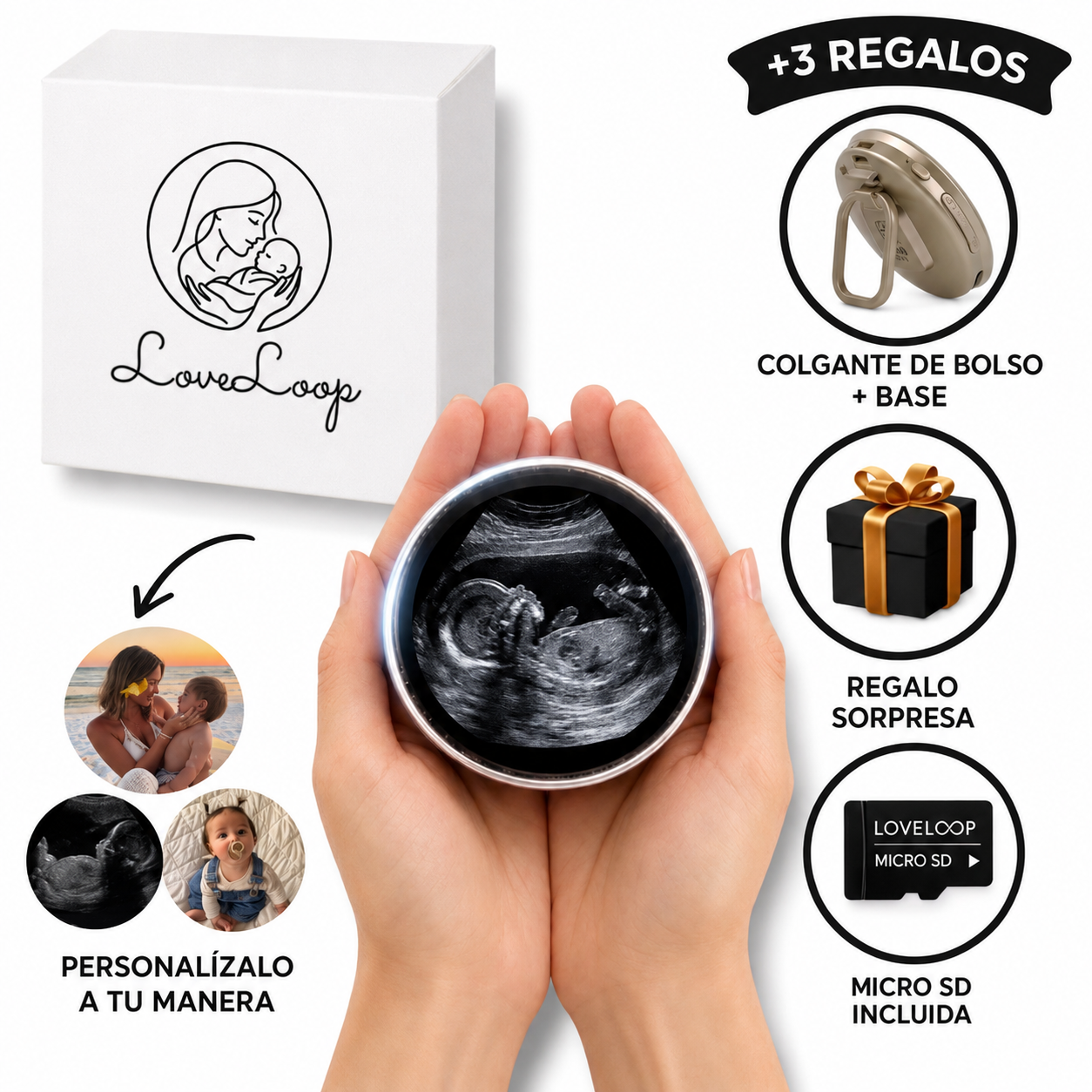 LoveLoop™ — El primer recuerdo de tu bebé