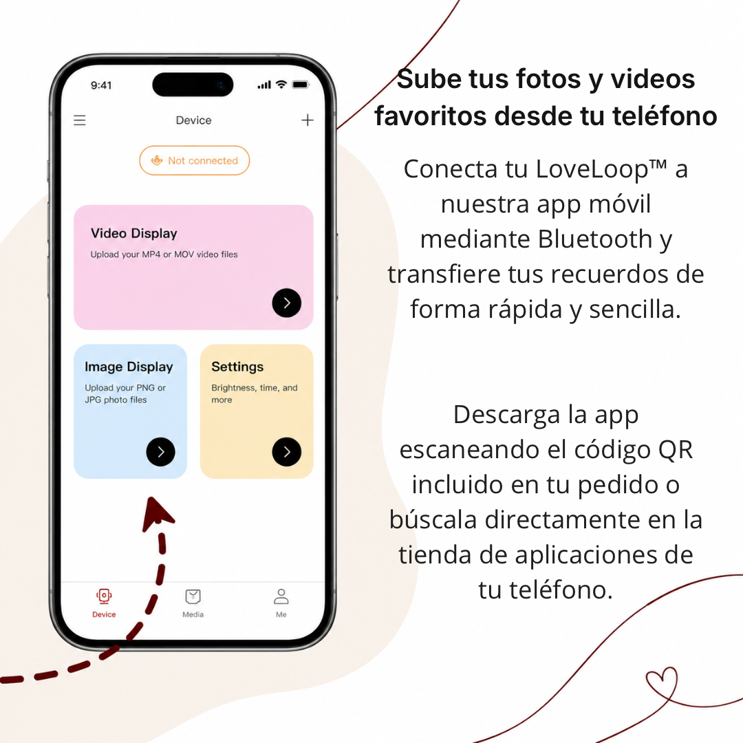 LoveLoop™ — El primer recuerdo de tu bebé